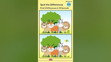 All around Quizz | Spot the Differences 043 Test Your Observation Skills #allaroundquizz #skills