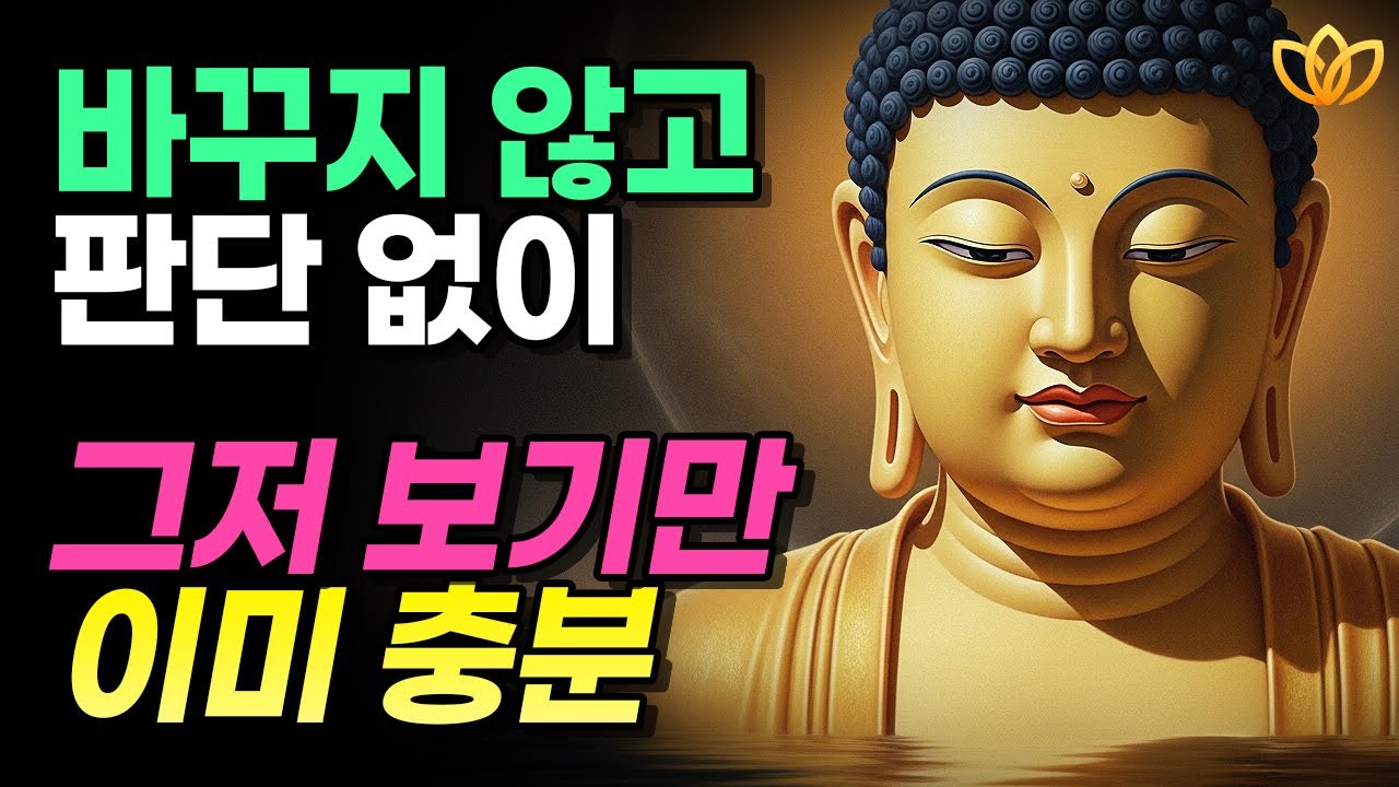 관찰한다는 착각, 여실지견이 드러내는 바꾸지 않는 관점의 낯선 자유 | 불교오디오북