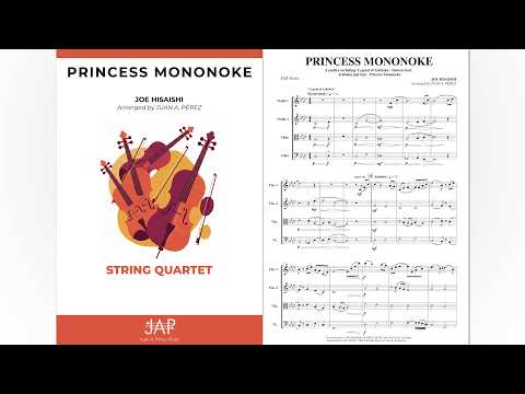 Princess Mononoke (String Quartet) - Joe Hisaishi