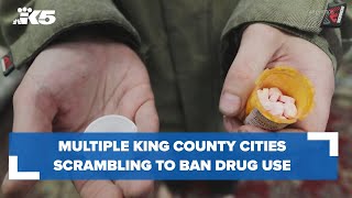 King County cities Auburn, Maple Valley scramble to ban drug use