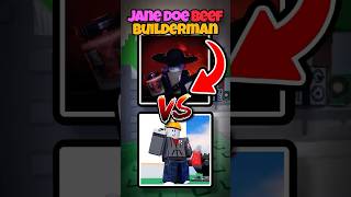 Jane Doe Beefing With Builderman😭🙏 #forsaken #memes #janedoe #update #builderman #lore #roblox 