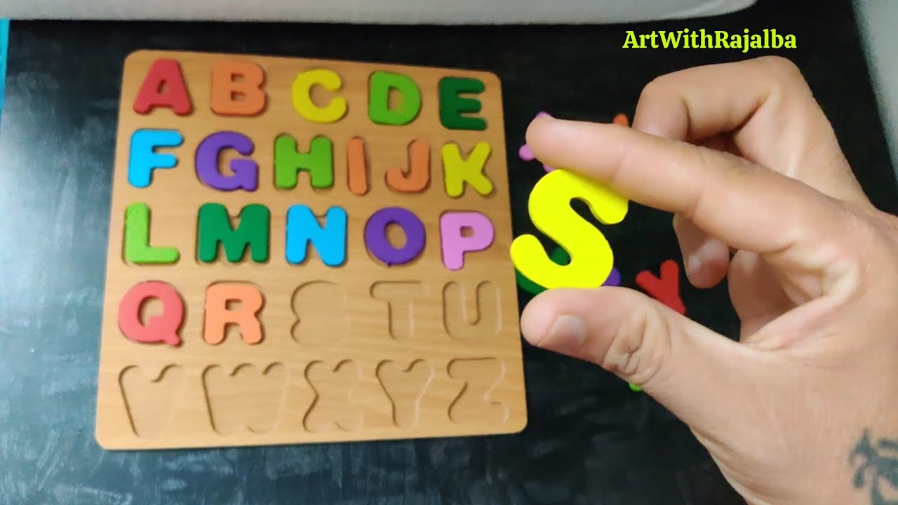 ABC Puzzle for kids |Help Me Find The Alphabet Letters|ABCD for ...