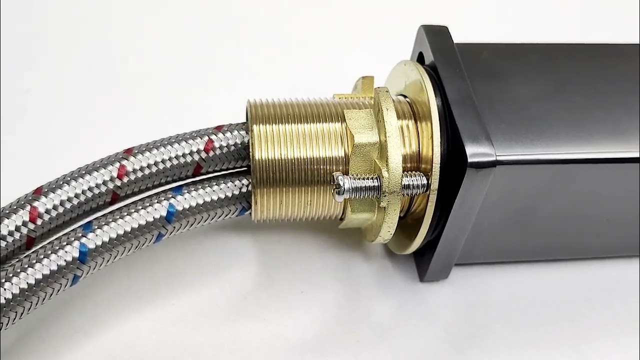 G1017-9 от Gappo. Смеситель для умывальника в цвете оружейная сталь.