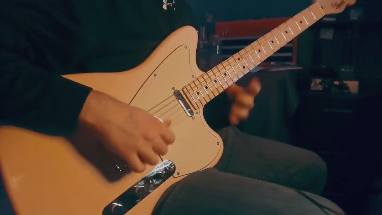 New guitar, New tuning FACGCE Squier Offset Telecaster YouTube