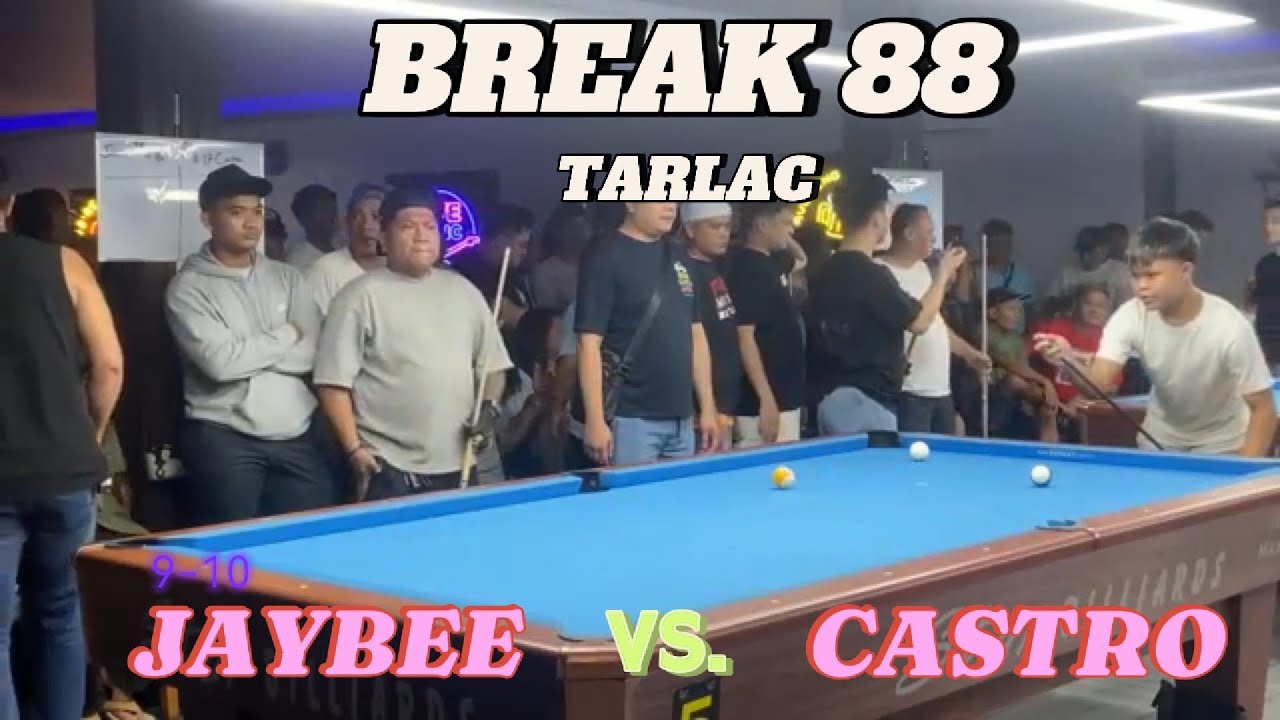 JAYBEE SUCAL(9-10) VS. DEAN CASTRO NUEVO 10 BALLS