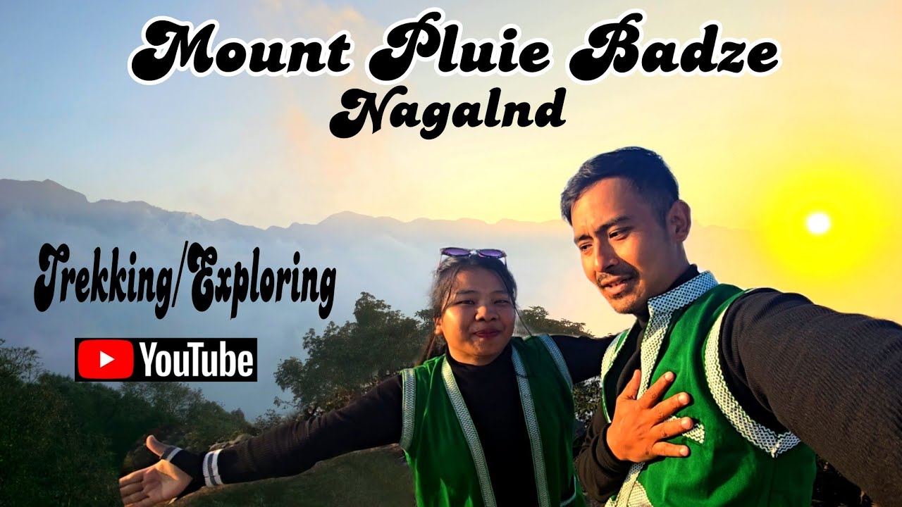 Trekking/Exploring Mount Pluie Badze by wearing Galo traditional dress ...