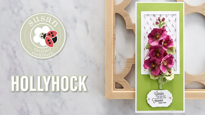 Spellbinders Hollyhock by Susan Tierney-Cockburn H...