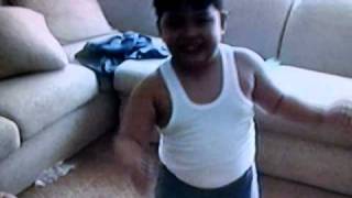 Kid Dancing to Biggie Smalls