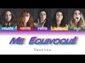 Ventino - &#39;Me equivoque&#39; (Color coded lyrics esp/eng)