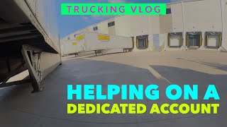 JB Hunt Local Intermodal Truck Driver Helping Out With A Dedicated Account | CDL Trucking Vlog