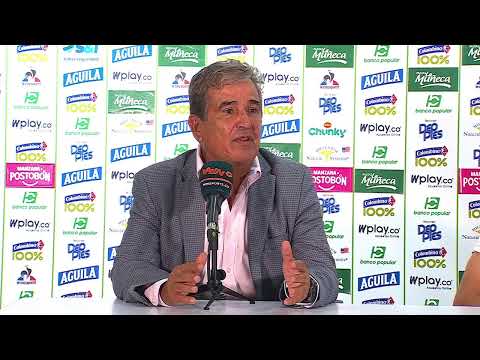 Rueda de prensa Cali tras su partido con Patriotas