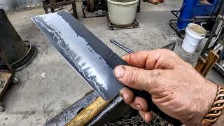 Forging A San-Mai Knife