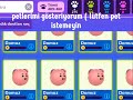 Petlerimi gösteriyorum lütfen pet istemeyin.