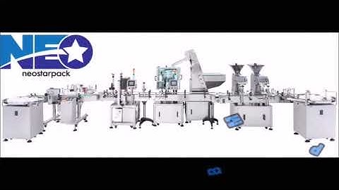 Automatic integrated capsule/tablet counting production line|Neostarpack