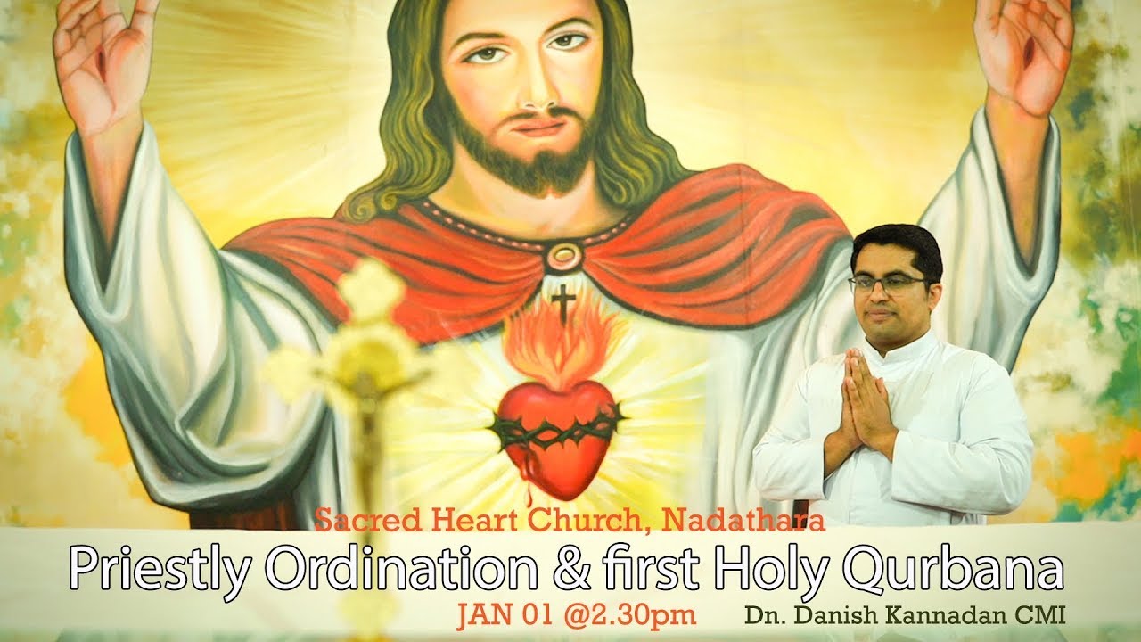 Priestly Ordination & First Holy Qurbana | Dn. Danish Kannadan CMI | 01-01-2022 | 2:30 PM