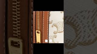 CELINE Cheapest Bags Under $1.2K USD - Bag 8 Clutch With Chain In Triomphe Canvas + Lambskin #celine