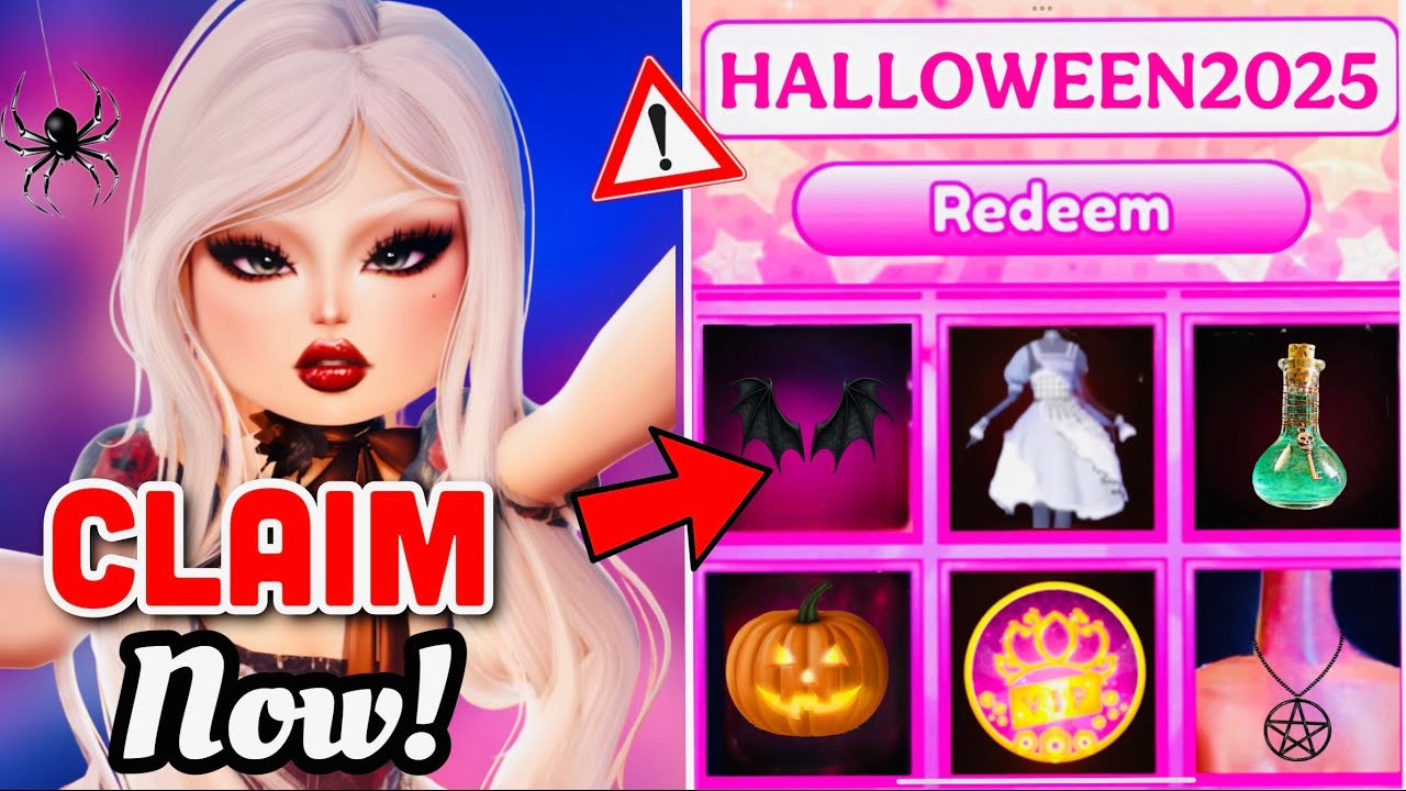 ALL NEW *CODES* AND *SECRETS* IN THE HALLOWEEN UPDATE DRESS TO IMPRESS ...