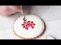 Decorate Your Cookies with Traditional Hungarian Lace Designs
