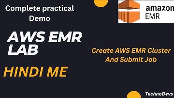 AWS EMR Cluster Create using AWS Console | Submitting Spark Jobs in AWS EMR Cluster