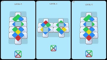 Square Color Match Puzzle Mobile Game | Gameplay Android