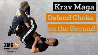 Krav Maga Ground Defence vs Choke - Auckland Class Action Krav Maga Ground Defence vs Choke - Auckland Class Action