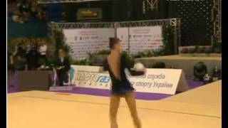 Alina Maksymenko Ball Final Deriugina Cup 2012