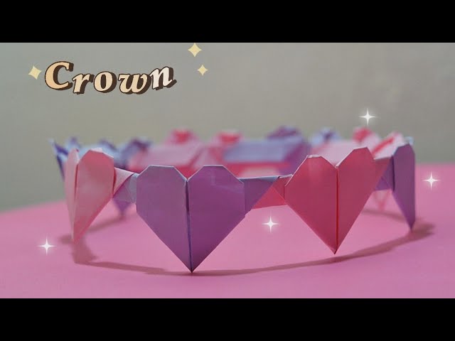 How To Make A Paper Crown, Origami Crown, How To Make Paper Crown, DIY  Crown