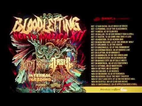 ARSIS / DECREPIT BIRTH - Bloodletting North American Tour (OFFICIAL TRAILER)