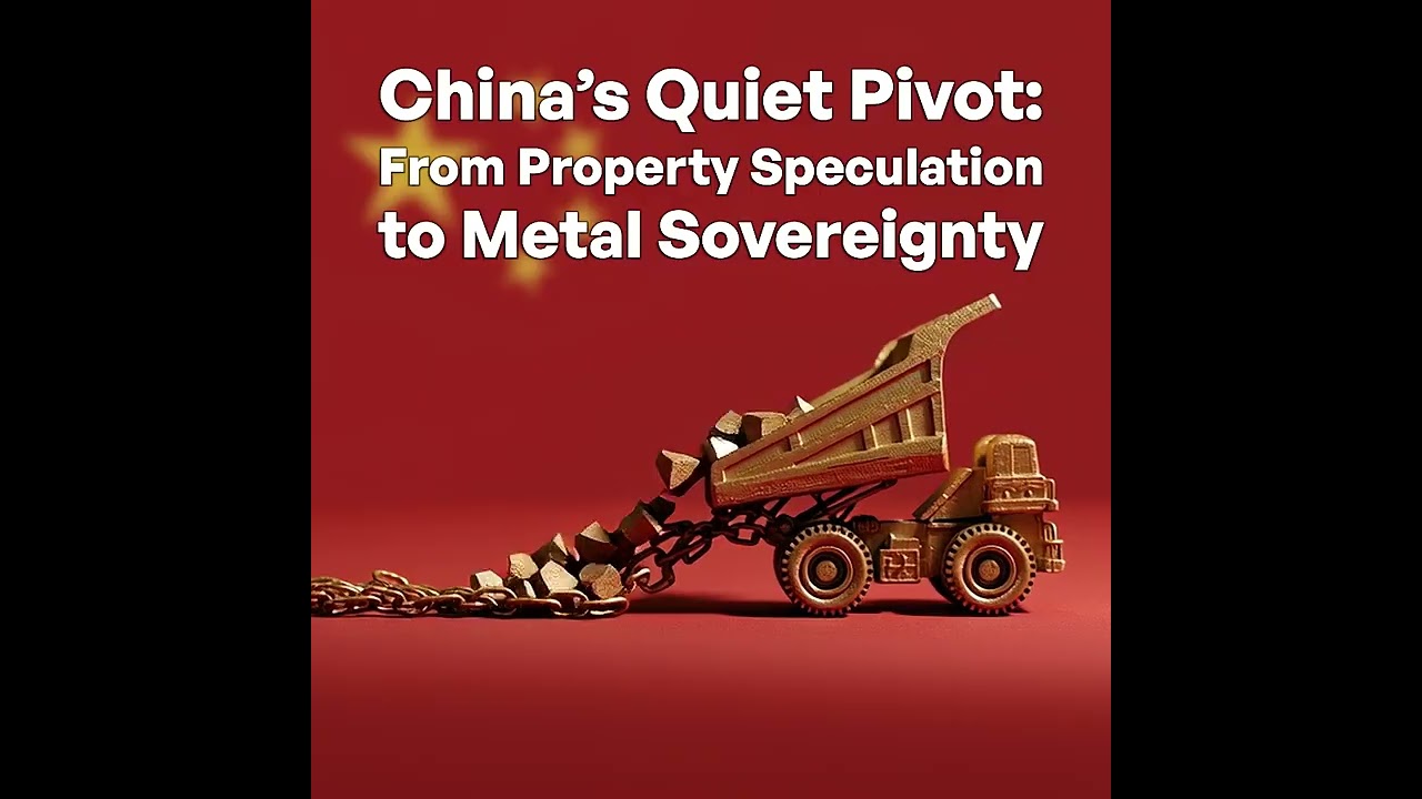 China’s Quiet Pivot: From Property Speculation to Metal Sovereignty