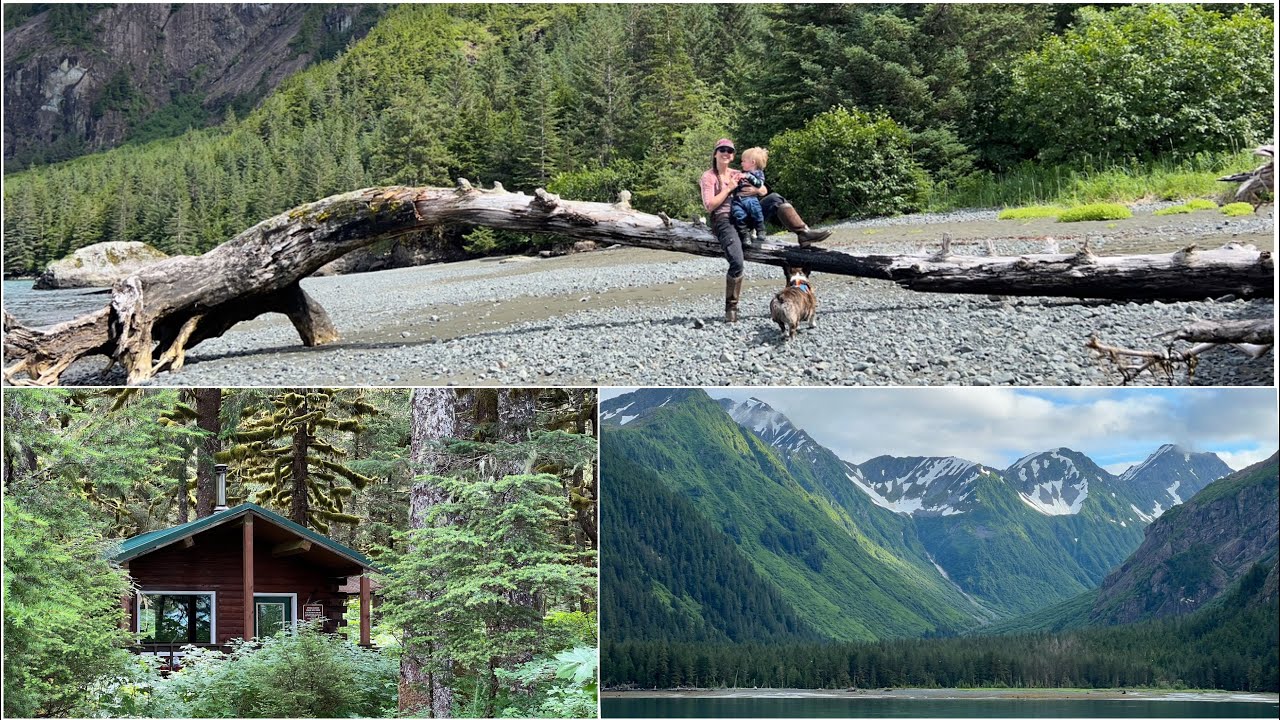 2 дня в самом крутом общественном домике Аляски | Государственный морской парк Thumb Cove