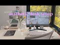 aesthetic wfh desk setup | rk71 mechanical keyboard |shopee haul | korean inspired | philippines