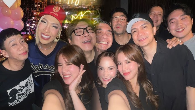 Vice Ganda Threw a Birthday Party for Mc, Lassy and Jackie - YouTube