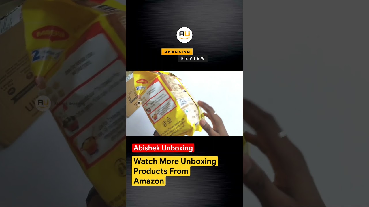 Maggie Special Masala Biggest Package Unboxing From Amazon
