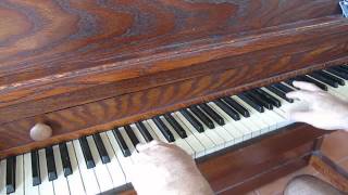 Our House CSN&amp;Y piano tutorial