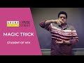 Magic trick  students of  arena animation park street