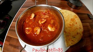 Paulbhustlin85 Cooks- Chicken and Jumbo King Prawn Karahi | Indian Pakistani Curry!❤🥘🔥