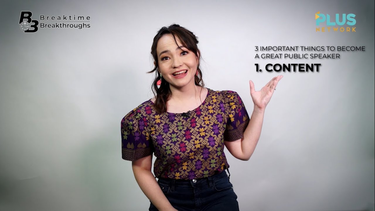 Breaktime Breakthroughs Episode 13 Public Speaking 101