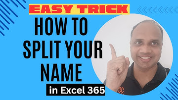 How to Split First, Middle, and Last Name in Excel Using TEXTBEFORE & TEXTAFTER