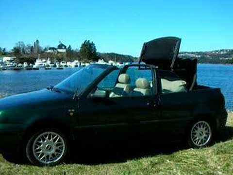 VW Colf Cabriolet 1999 electric roof.