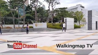 YONSEI UNIVERSITY (From Sinchon Station) -  Walkingmap TV / 연세대학교 / 延世大学 / 延世大学校