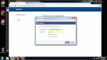 Create A Social Media App with AngularJS | Posting From ngSocial