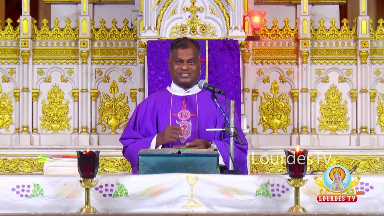 📖Проповедь | Преподобный С. Пичаймуту | Базилика Непорочного Сердца Иисуса, Пондичерри.