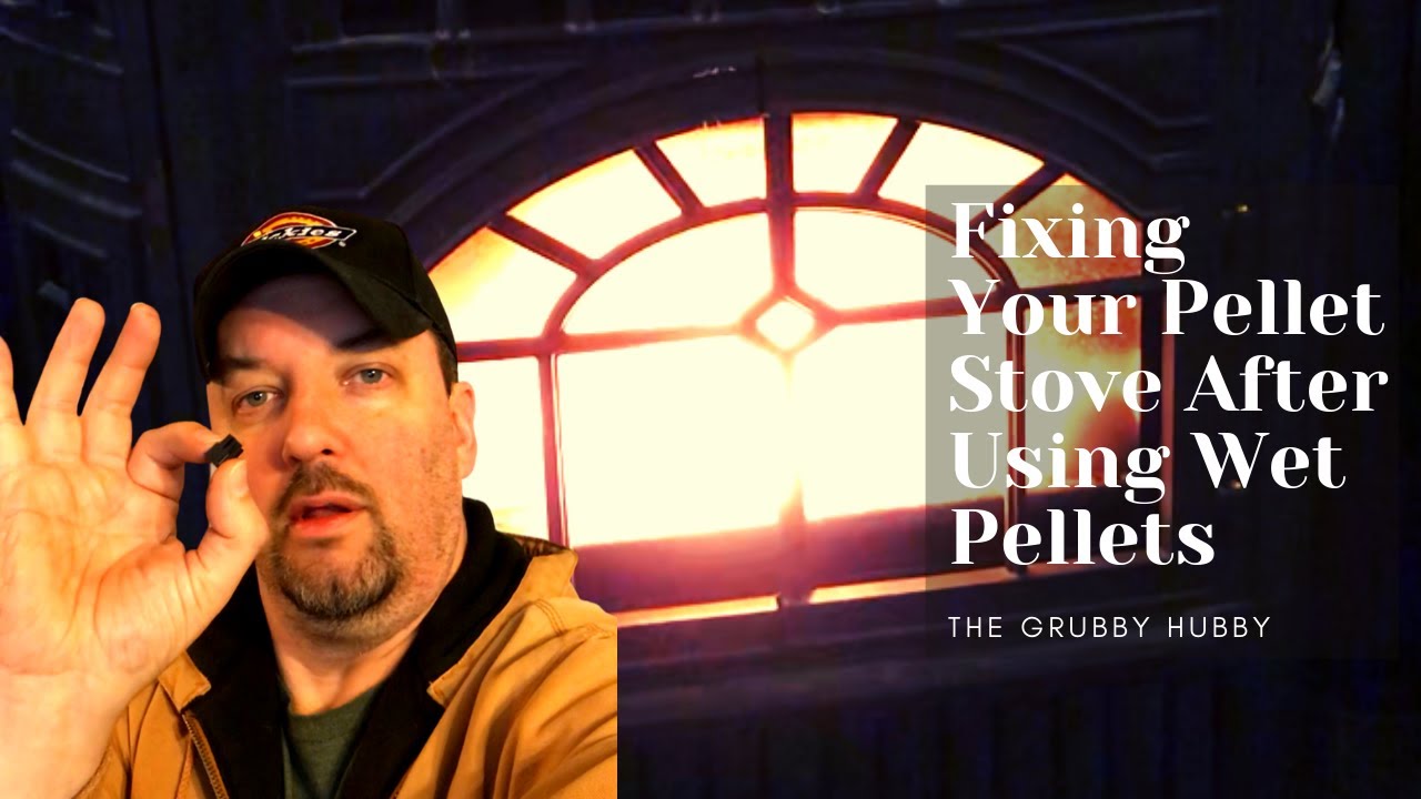Fixing Your Pellet Stove After Using Wet Pellets - YouTube