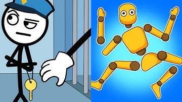 Thief Puzzle vs Ragdoll Break - Satisfying ASMR Gameplay All Update Levels