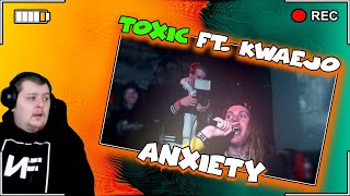 SPONSORED REACTION TO: Toxic (Ft. Kwaejo) - Anxiety (Official MV)