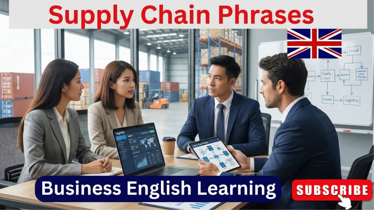 Деловые переговоры по цепочке поставок за 40 минут | Изучение делового английского