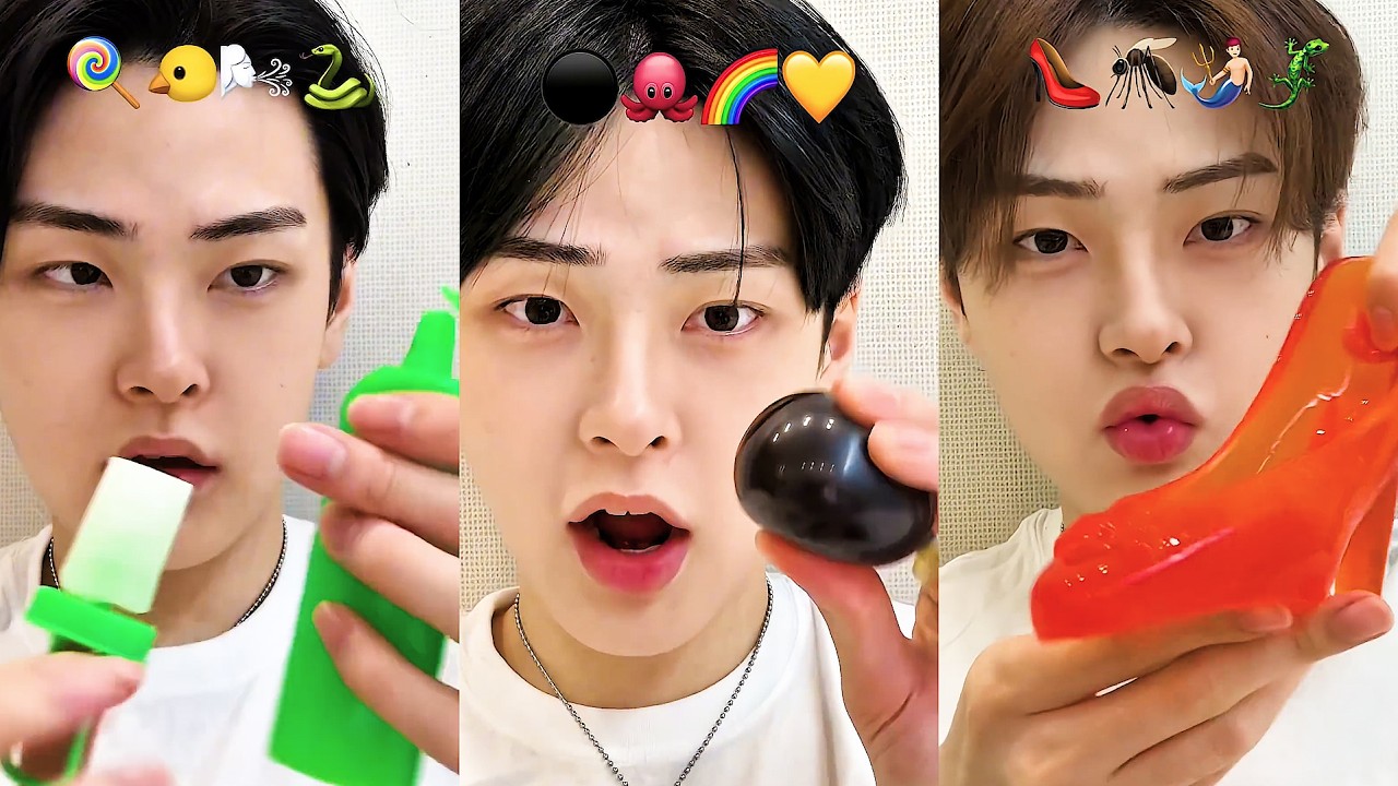 Best Seungbini  Korean ASMR Compilation  Emoji  #28