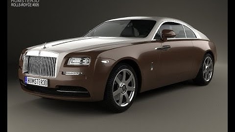 3D Model RollsRoyce Wraith 2014 - 3D Model at 3DExport.com