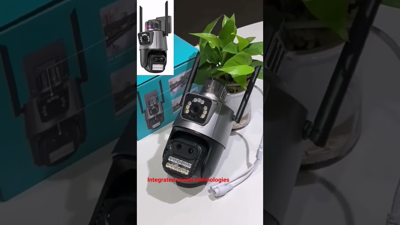 Wifi Dual Lens PTZ Icsee App Camera