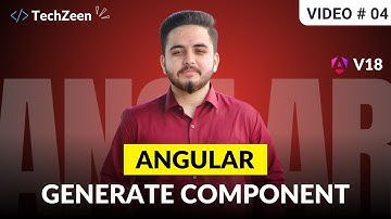 Angular 18 Tutorial #04: Generate a New Component with Angular CLI | 2024 | (Hindi/Urdu)